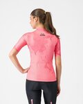 CASTELLI Tricou de ciclism cu mânecă scurtă - GIRO 108 COMPETIZIONE 3 W - roz