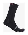 CASTELLI Șosete clasice de ciclism - GIRO D'ITALIA 18 - negru