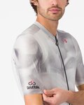 CASTELLI Tricou de ciclism cu mânecă scurtă - GIRO ESPRESSO - gri