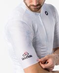 CASTELLI Tricou de ciclism cu mânecă scurtă - GIRO109 TROFEO - alb