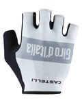 CASTELLI Mănuși de ciclism fără degete - GIRO 3 - alb