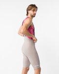CASTELLI Pantaloni scurți de ciclism cu bretele - GIRO TROFEO 2 - bej