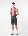 CASTELLI Tricou de ciclism fără mâneci - GAZZETTA DELLO SPORT - roz