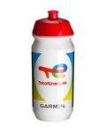 TACX Sticlă de apă pentru ciclism - TOTAL ENERGIES - alb/roșu