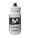 TACX Sticlă de apă pentru ciclism - MOVISTAR 2025 - alb/negru
