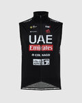 PISSEI Vestă de ciclism - UAE TEAM EMIRATES 2024 - negru