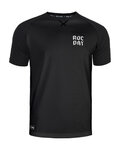 ROCDAY Tricou de ciclism cu mânecă scurtă - PARK - negru