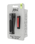 KNOG set de lumini - BLINDER PRO 700/PLUS 20 - negru/roșu