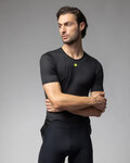 ALÉ Tricou de ciclism cu mânecă scurtă - VELO ACTIVE INTIMO - negru