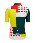 SANTINI Tricou de ciclism cu mânecă scurtă - TDF COMBO - multicolor