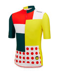 SANTINI Tricou de ciclism cu mânecă scurtă - TDF COMBO - multicolor
