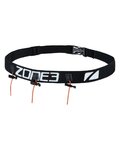 ZONE3 centura - RACEBELT-GEL LOOPS  - negru/alb