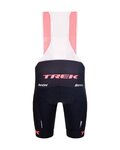 SANTINI Pantaloni scurți de ciclism cu bretele - TREK FACTORY RACING 2026