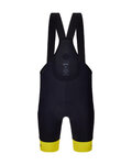 SANTINI Pantaloni scurți de ciclism cu bretele - TOUR DE FRANCE - BIB SHORTS - negru