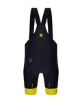 SANTINI Pantaloni scurți de ciclism cu bretele - TOUR DE FRANCE - BIB SHORTS - negru
