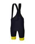 SANTINI Pantaloni scurți de ciclism cu bretele - TOUR DE FRANCE - BIB SHORTS - negru