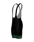 SANTINI Pantaloni scurți de ciclism cu bretele - TOUR DE FRANCE - BIB SHORTS - negru