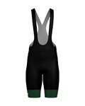 SANTINI Pantaloni scurți de ciclism cu bretele - TOUR DE FRANCE - BIB SHORTS - negru