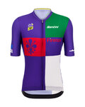 SANTINI Tricou de ciclism cu mânecă scurtă - TDF FIRENZE - multicolor