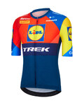 SANTINI Tricou de ciclism cu mânecă scurtă - LIDL TREK 2025 - multicolor