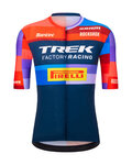 SANTINI Tricou de ciclism cu mânecă scurtă - TREK FACTORY RACING 2025 - multicolor