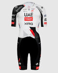 PISSEI Salopetă de ciclism - UAE TEAM EMIRATES - XRG 2026 - negru/alb