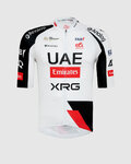 PISSEI Tricou de ciclism cu mânecă scurtă - UAE TEAM EMIRATES - XRG 2026 REPLICA - alb/negru/roșu
