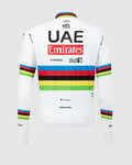 PISSEI Tricou de cilism pentru iarnă cu mânecă lungă - UAE TEAM EMIRATES 2024 - multicolor