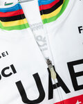 PISSEI Tricou de cilism pentru iarnă cu mânecă lungă - UAE TEAM EMIRATES 2024 - multicolor