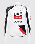 PISSEI Tricou de ciclism cu mânecă lungă de vară - UAE TEAM EMIRATES - XRG 2026 REPLICA - alb/roșu/negru
