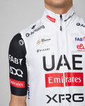 PISSEI Vestă de ciclism - UAE TEAM EMIRATES 2026 REPLICA - alb/roșu/negru