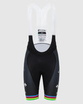 PISSEI Pantaloni scurți de ciclism cu bretele - TADEJ POGACAR WORLD CHAMP 2025
