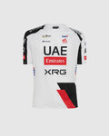 PISSEI Tricou de ciclism cu mânecă scurtă - UAE TEAM EMIRATES - XRG 2026  - alb/negru/roșu