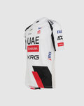PISSEI Tricou de ciclism cu mânecă scurtă - UAE TEAM EMIRATES - XRG 2026  - alb/negru/roșu