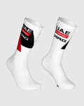 PISSEI Șosete clasice de ciclism - UAE TEAM EMIRATES - XRG 2026  - alb/negru/roșu