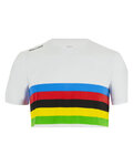 SANTINI Tricou de ciclism cu mânecă scurtă - UCI OFFICIAL WORLD CHAMPION KID - multicolor