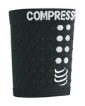 COMPRESSPORT brăţara împotriva transpiraţiei - RACING SWEATBANDS - negru