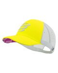 COMPRESSPORT Șapcă de ciclism - TRUCKER CAP - galben/gri