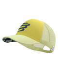 COMPRESSPORT Șapcă de ciclism - TRUCKER CAP - galben