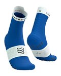 COMPRESSPORT Șosete clasice de ciclism - PRO RACING SOCKS V4.0 RUN - albastru
