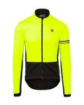 AGU Jachetă termoizolantă de ciclism - WINTER ESSENTIAL - negru/galben