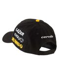 AGU Șapcă de ciclism - JUMBO-VISMA 2022 - negru/galben
