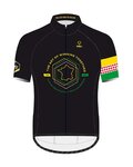 AGU Tricou de ciclism cu mânecă scurtă - JUMBO-VISMA 2022 - negru