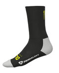 ALÉ Șosete clasice de ciclism - THERMO PRIMALOFT H18 - gri/negru