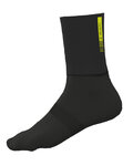 ALÉ Șosete clasice de ciclism - AERO WOOL H16 - negru