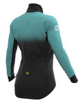 ALÉ Jachetă rezistentă la vânt de ciclism - PR-S GRADIENT LADY - albastru deschis/negru