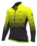 ALÉ Jachetă termoizolantă de ciclism - PR-R MAGNITUDE - galben/negru