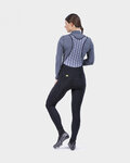ALÉ Pantaloni de ciclism lungi cu bretele - ESSENTIAL LADY WNT - negru