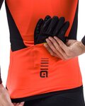 ALÉ Vestă de ciclism - R-EV1 CLIMA PROTECTION 2.0 THERMO - portocaliu