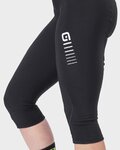 ALÉ Pantaloni de ciclism 3/4 cu bretele - ESSENTIAL LADY WNT - negru